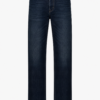 Straight-Leg Indigo Denim Jean