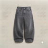 Baggy Grey Denim Jeans